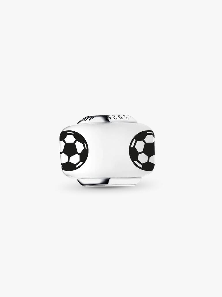 Charm Soccer en verre de Murano