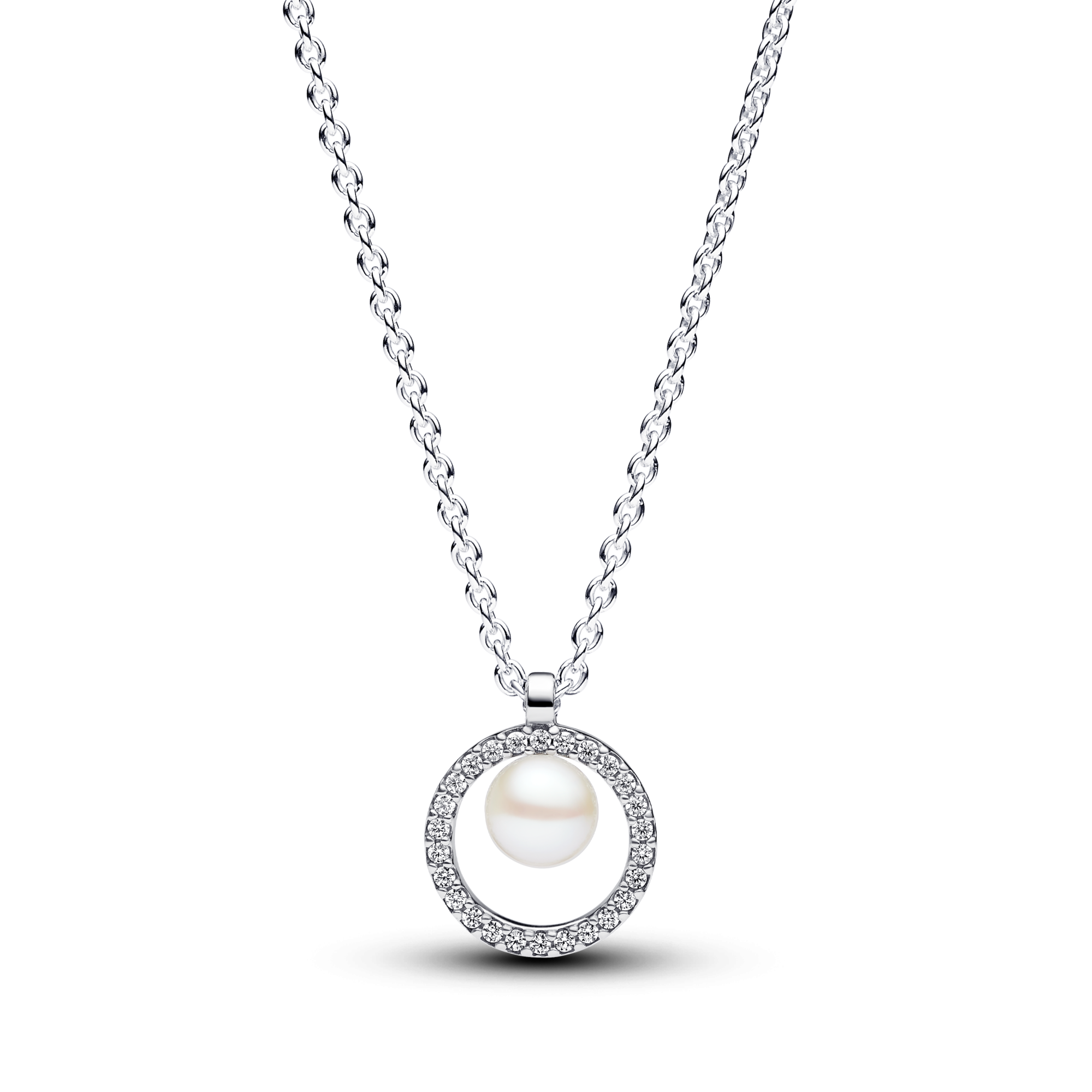 Treated Freshwater Cultured Pearl & Pavé Jewellery Gift Set