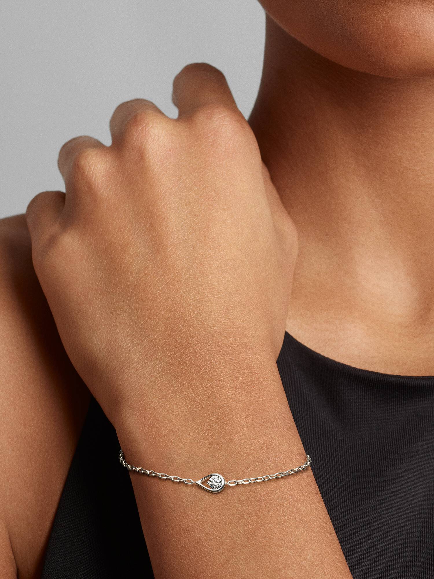 FINAL SALE - Pandora Infinite Lab-Grown Diamond Chain Bracelet