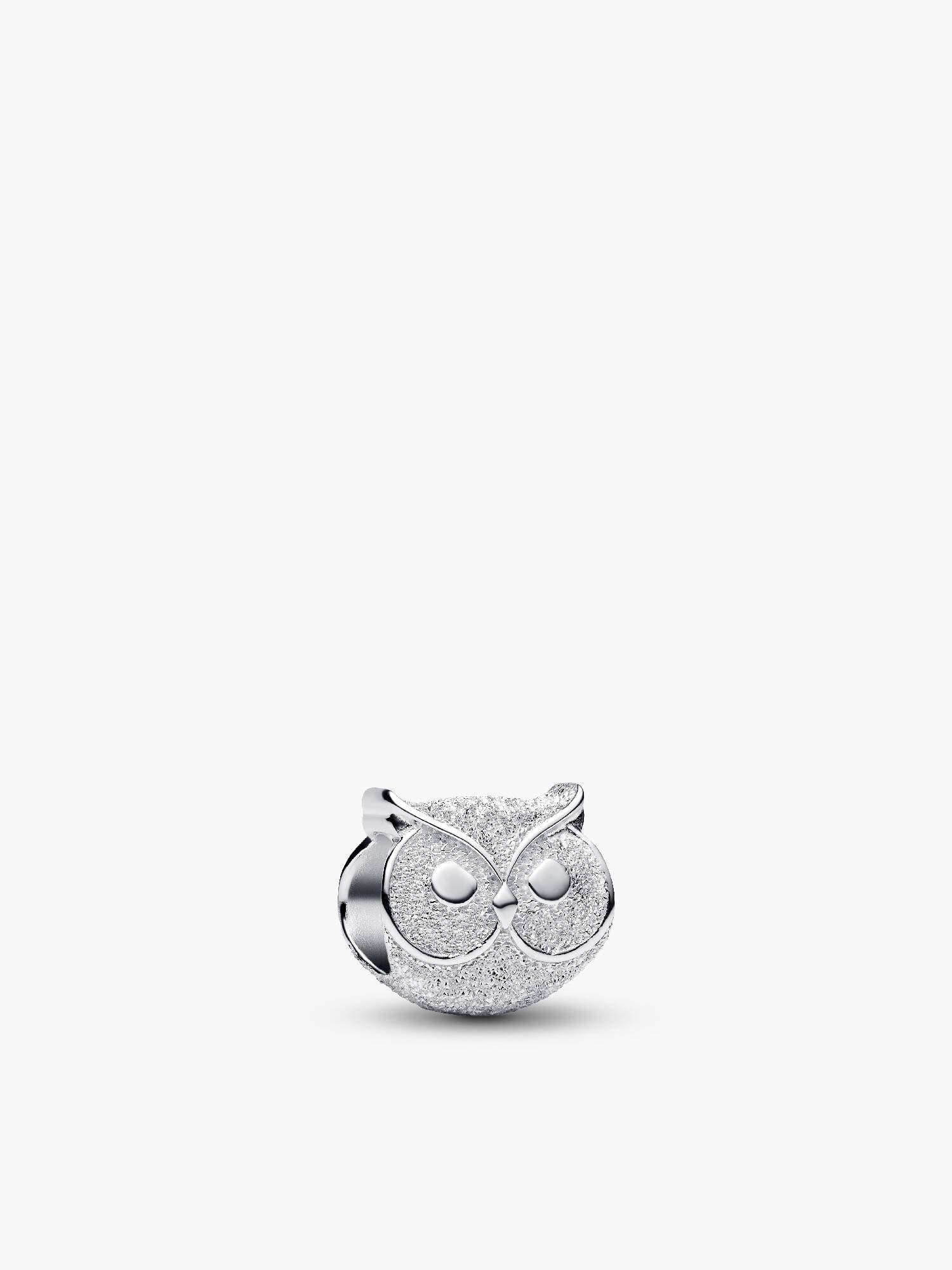 Mini charm Chouette texturée