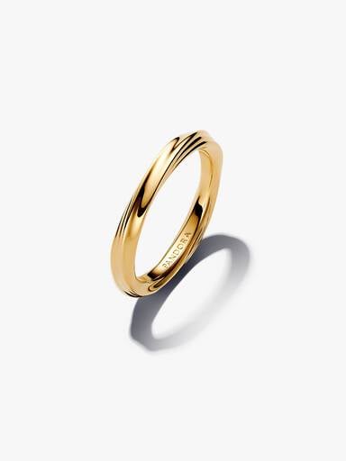 Bague torsadée