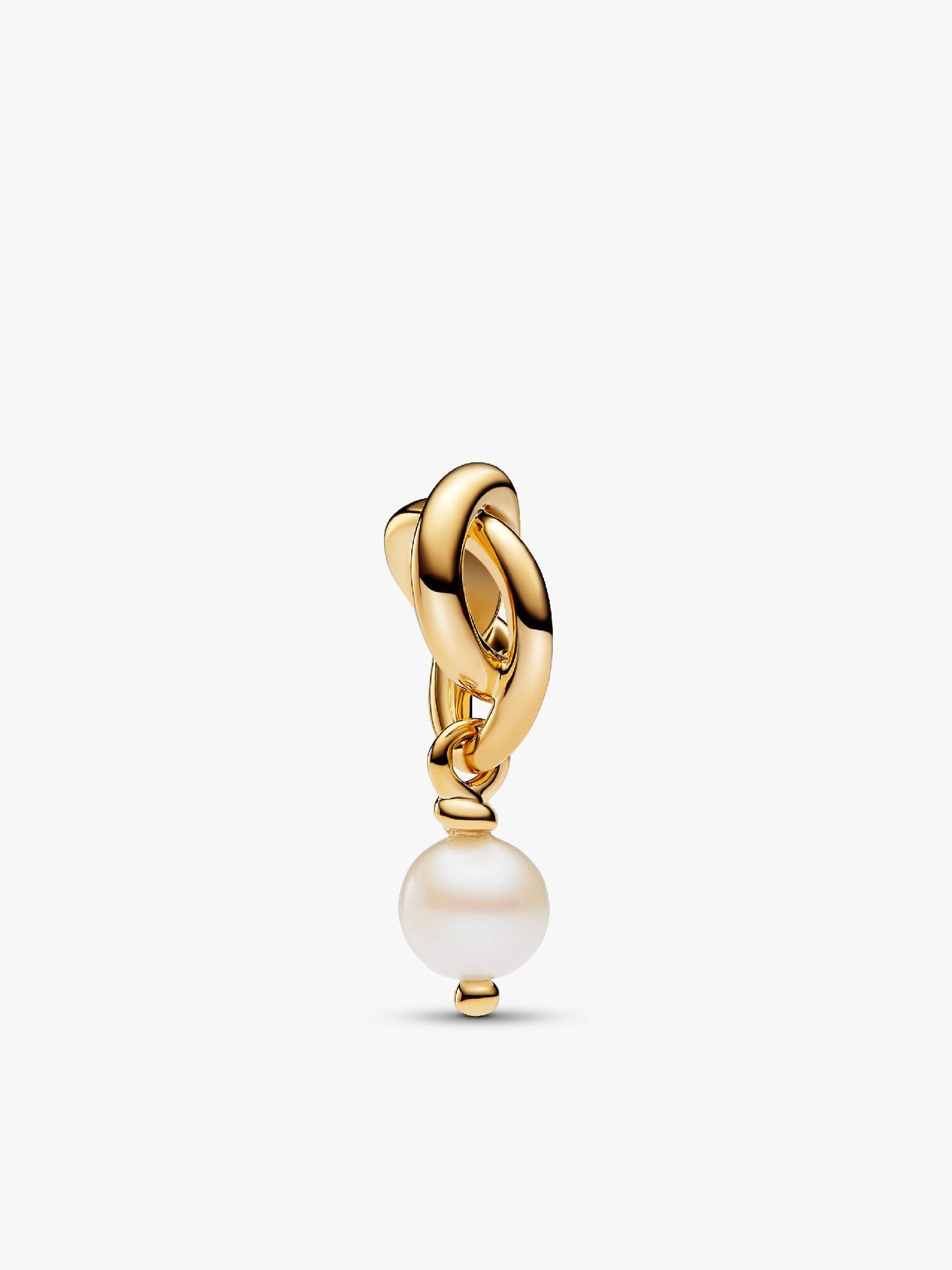 June Freshwater Cultured Pearl Eternity Circle Dangle Charm