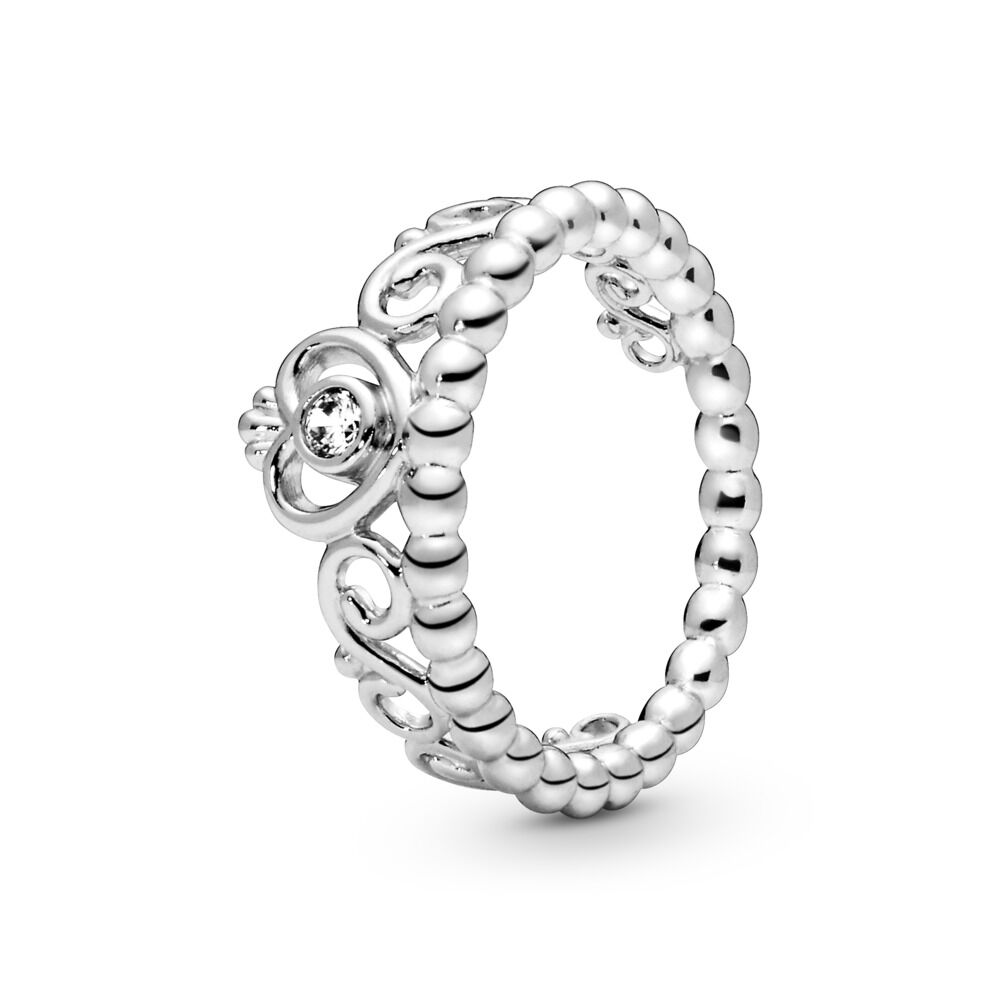 My Princess Stackable Ring with Cubic Zirconia | Sterling silver