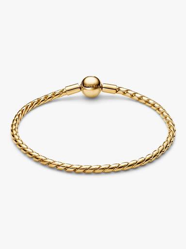 Bracelet à chaîne ailée avec fermoir rond