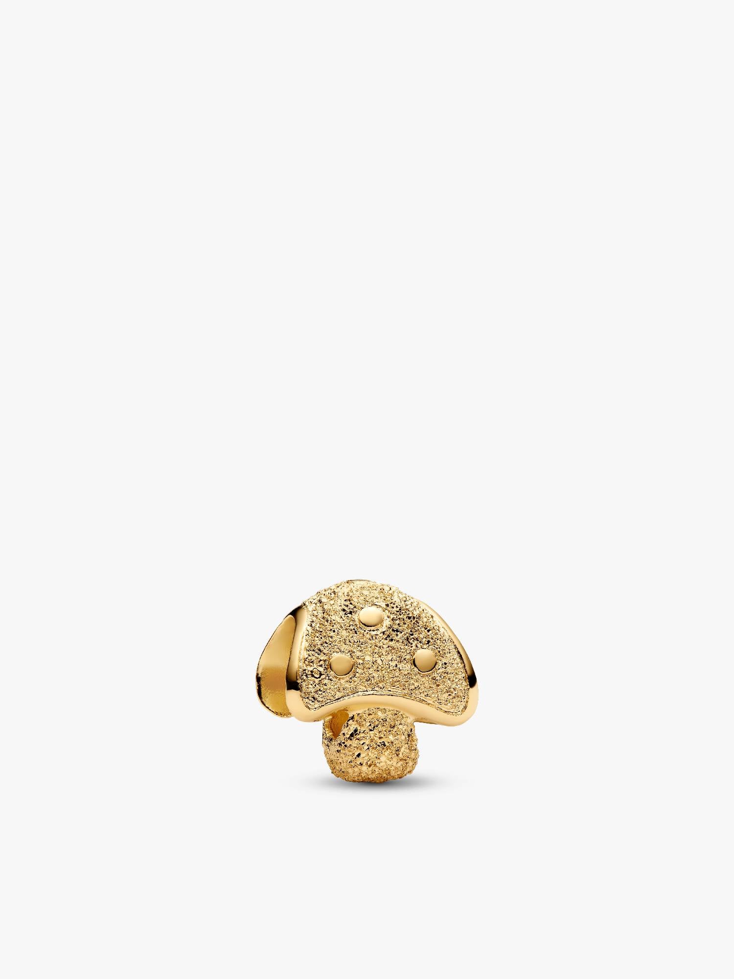 Textured Mushroom Mini Charm