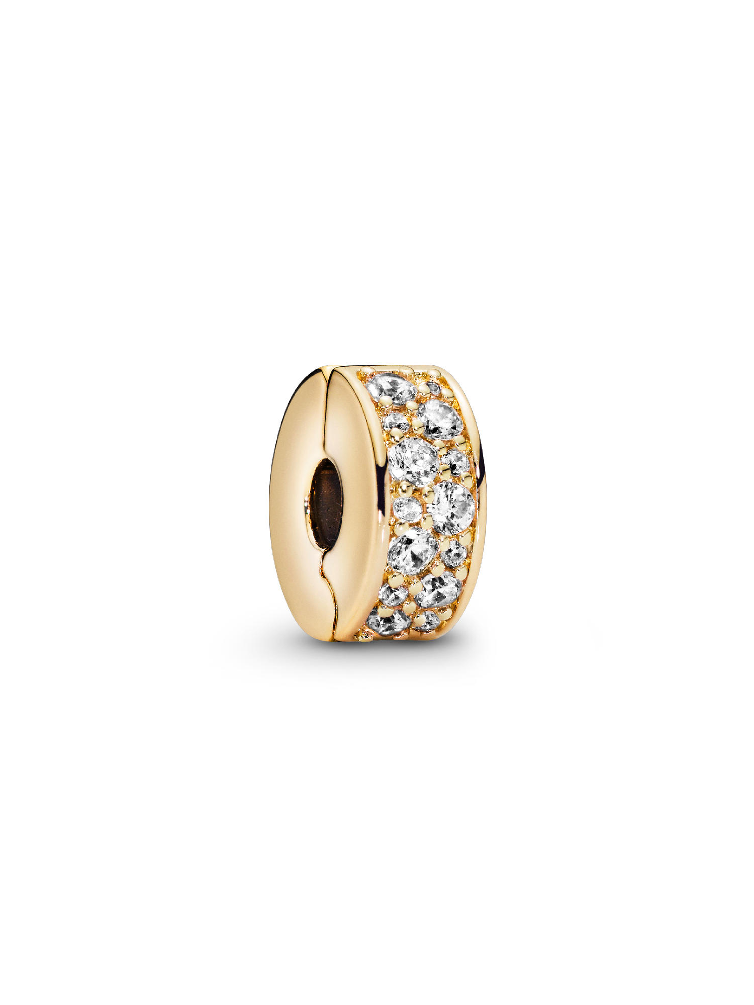 Clear Pavé Clip Charm