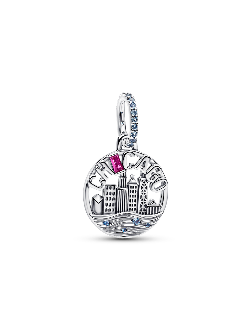 Chicago Skyline Dangle Charm