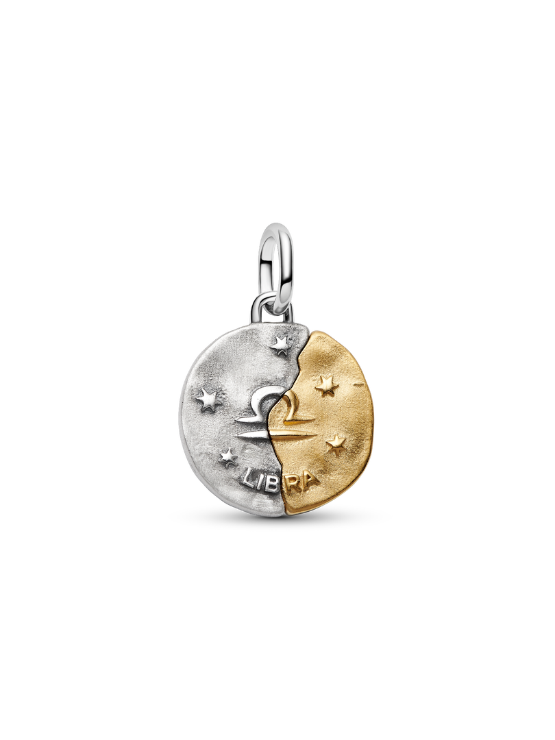 Libra Zodiac Medallion Charm