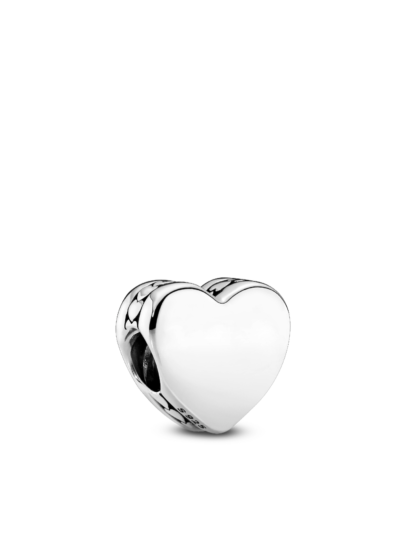Engravable Heart Charm Bracelet Set