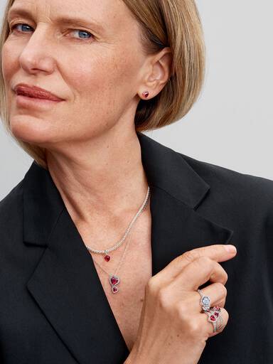 VENTE FINALE - Mini charm-pendentif Cœur brisé