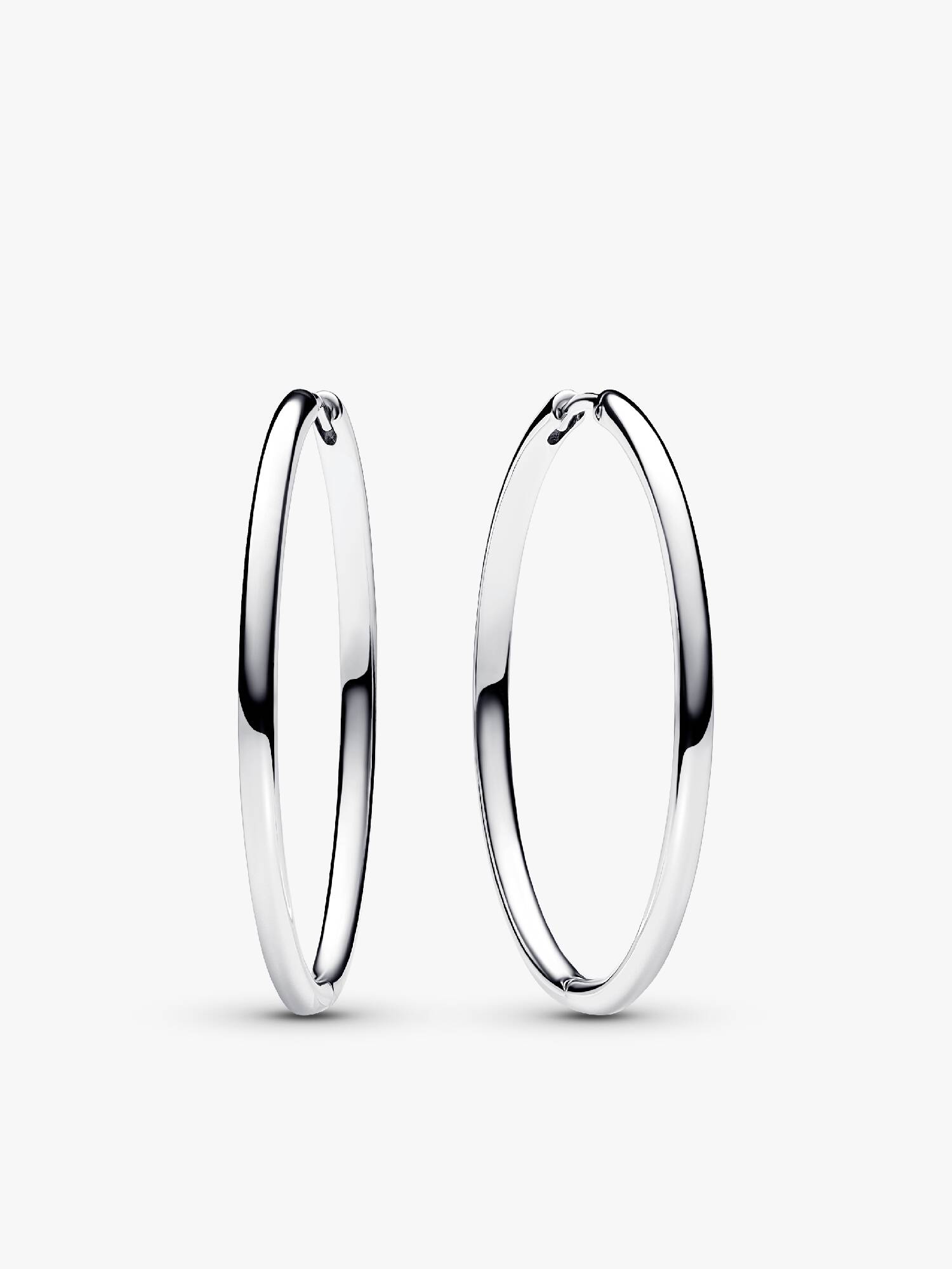 40 mm Charm Hoop Earrings