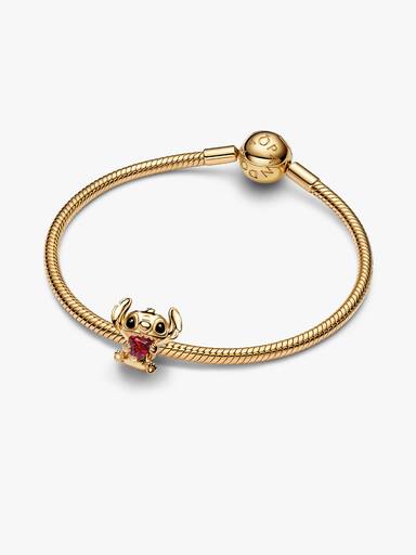 Disney Stitch Heart Charm