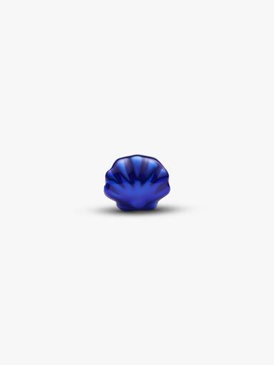 Mini charm Coquillage bleu