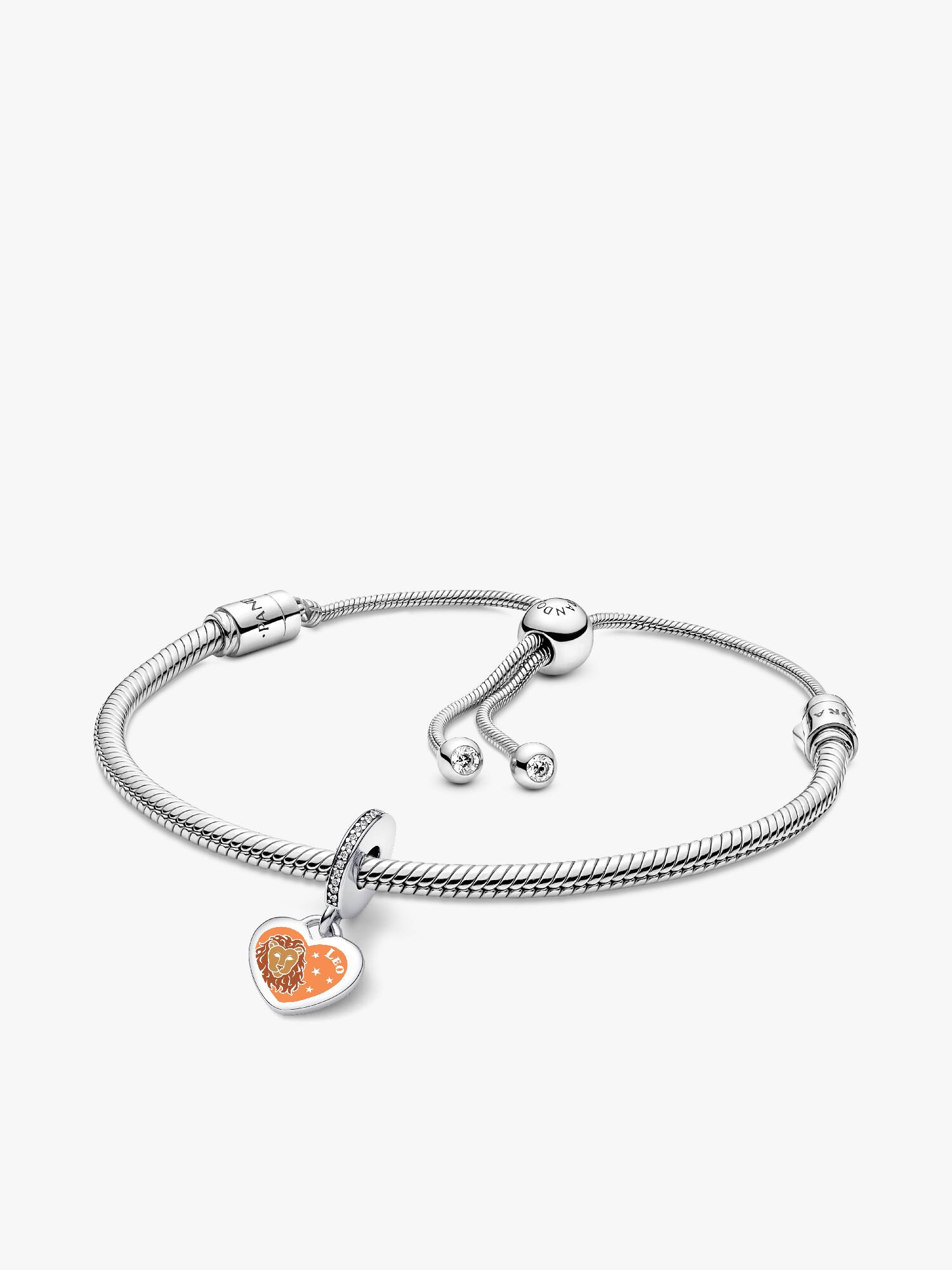 Bracelet avec charm-pendentif Lion