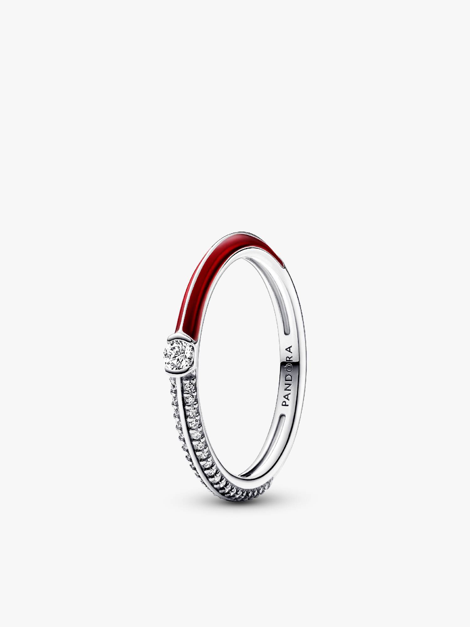 FINAL SALE - Pavé & Red Dual Ring