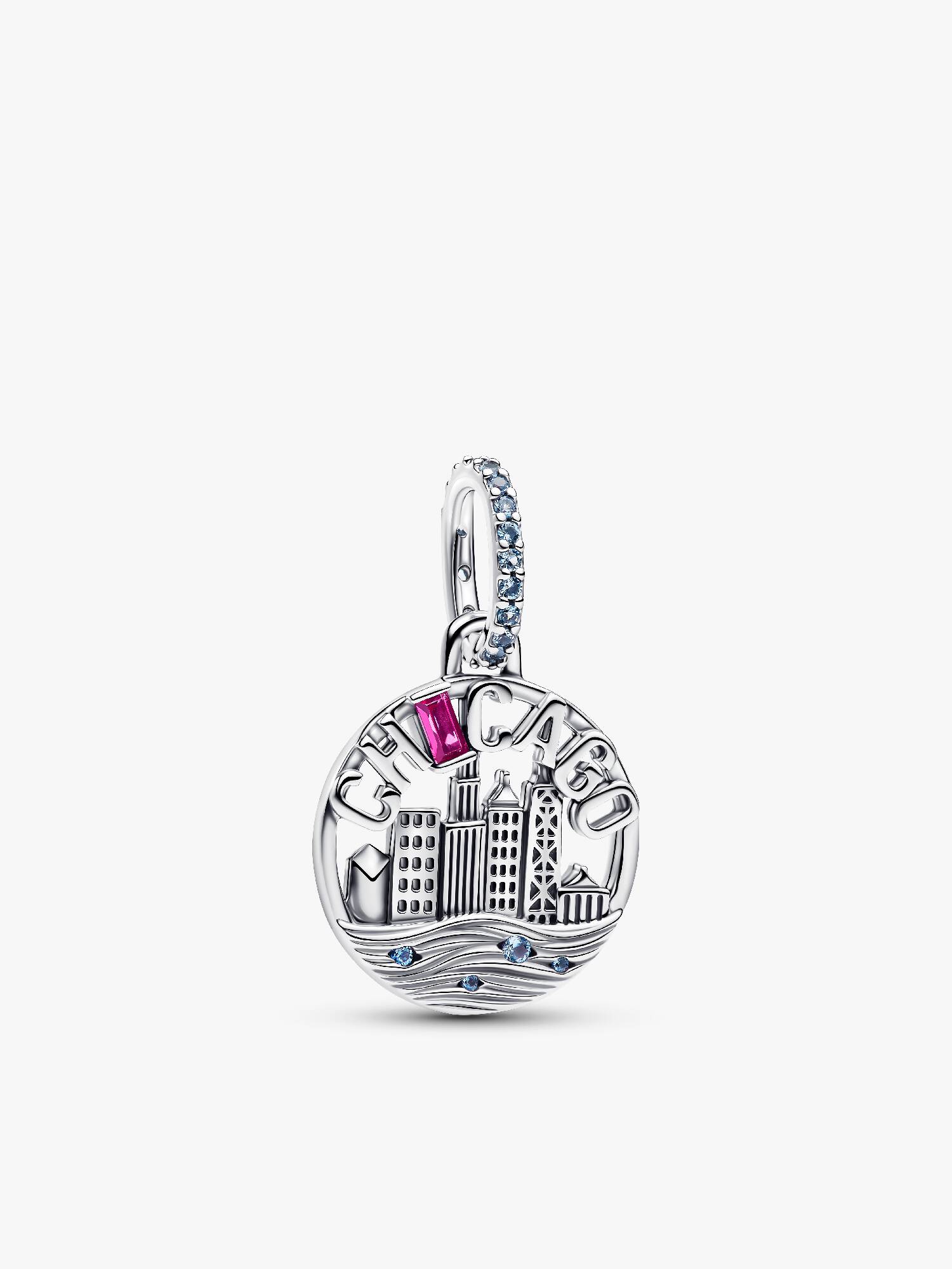 Chicago Skyline Dangle Charm