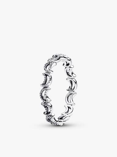 Celestial Star & Moon Ring Stack