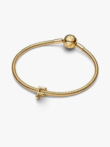 Letter F Alphabet Charm