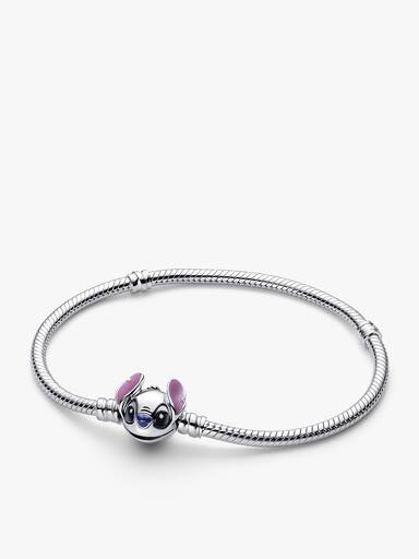 Bracelet avec charm Lapin de Pâques Stitch de Disney