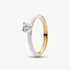 White Chakra Heart Ring White Chakra Heart Ring