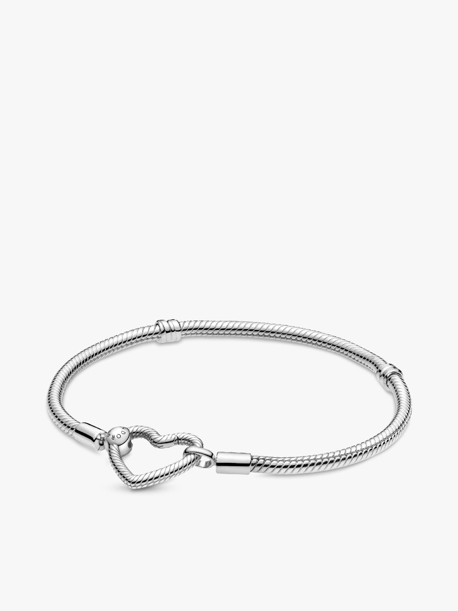 Heart Closure Snake Chain Bracelet