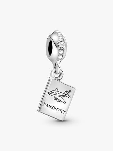FINAL SALE - Passport Travel Dangle Charm