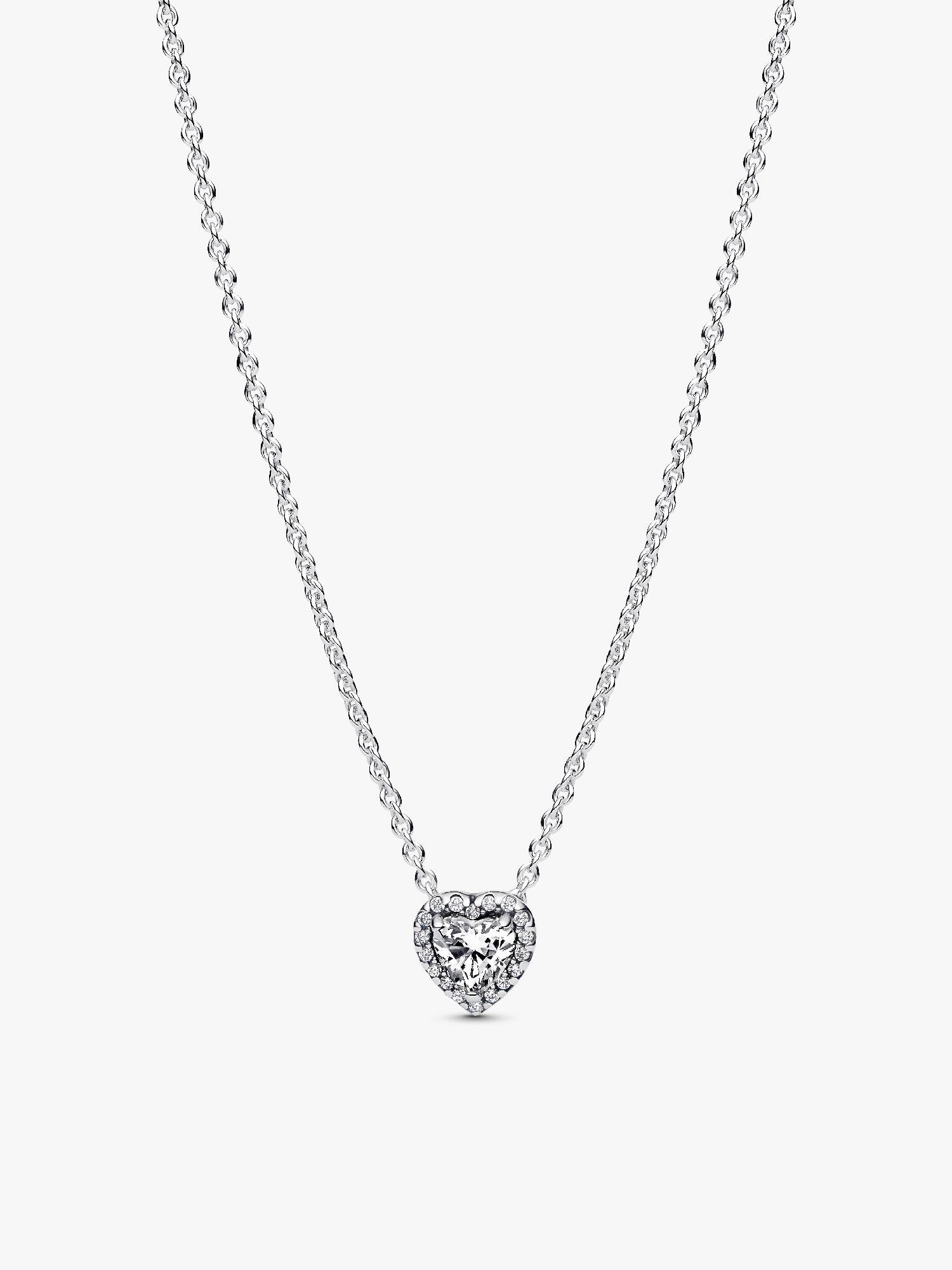 Collier à cœur surélevé