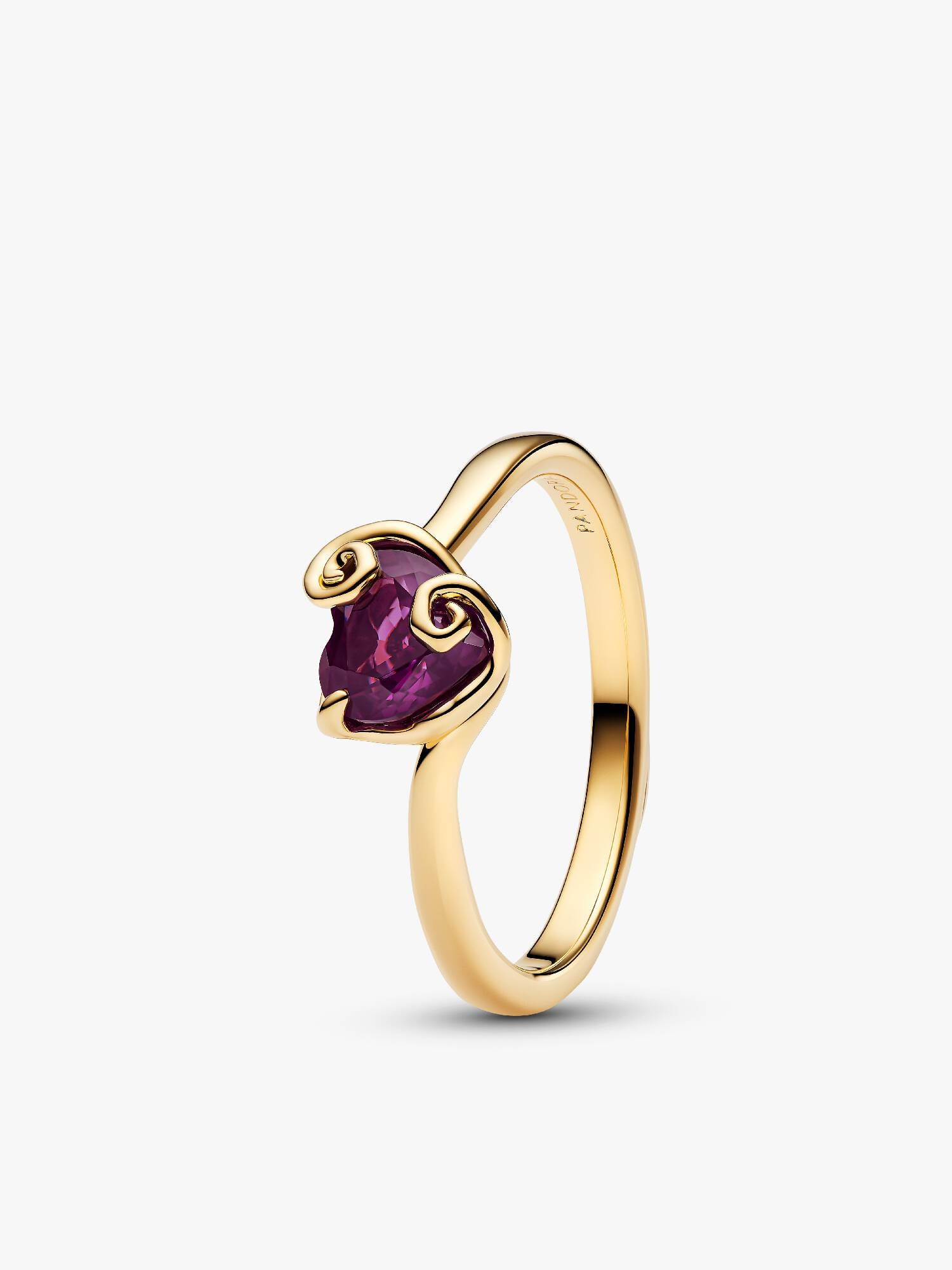 Bague Cœur mauve Sally de L’Étrange Noël de Monsieur Jack de Disney 