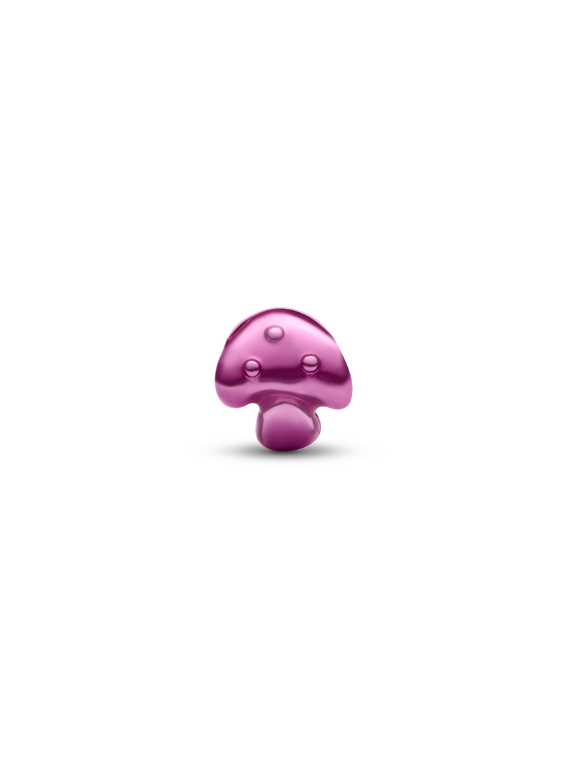 Pink Mushroom Mini Charm