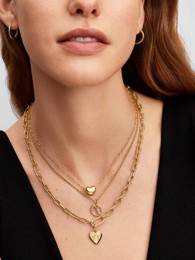 Pendentif Étiquette en forme de cœur à graver