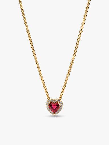 Elevated Heart Necklace & Earrings Set