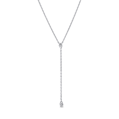 Pandora Infinite Lab-grown Diamond Drop Necklace 0.30 ct tw Sterling Silver