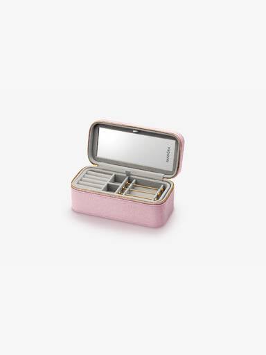Petit coffret à bijoux rose