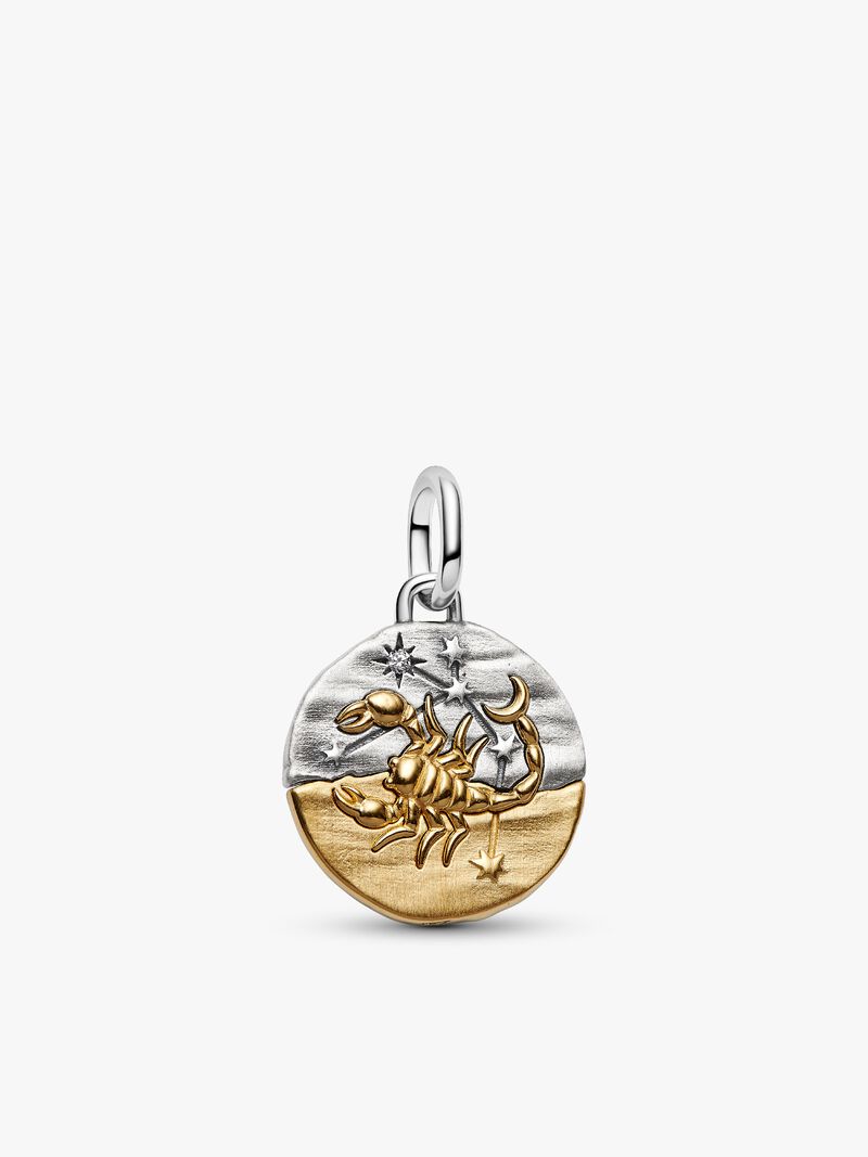 Pandora Scorpio Zodiac Medallion Charm