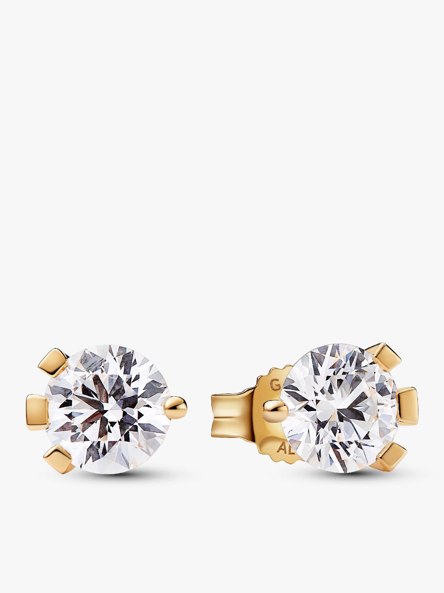 VENTE FINALE - Clous d'oreilles à diamant cultivé en laboratoire Pandora Nova
