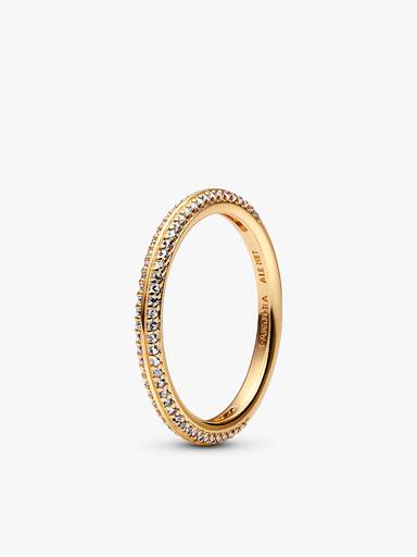 Ensemble de bagues doubles Pandora ME bleu