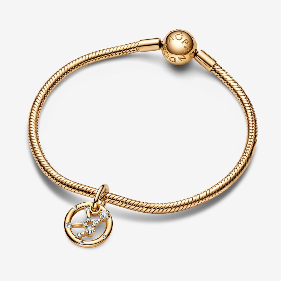 Ensemble de bracelets à breloques pendants du zodiaque Vierge image number 0