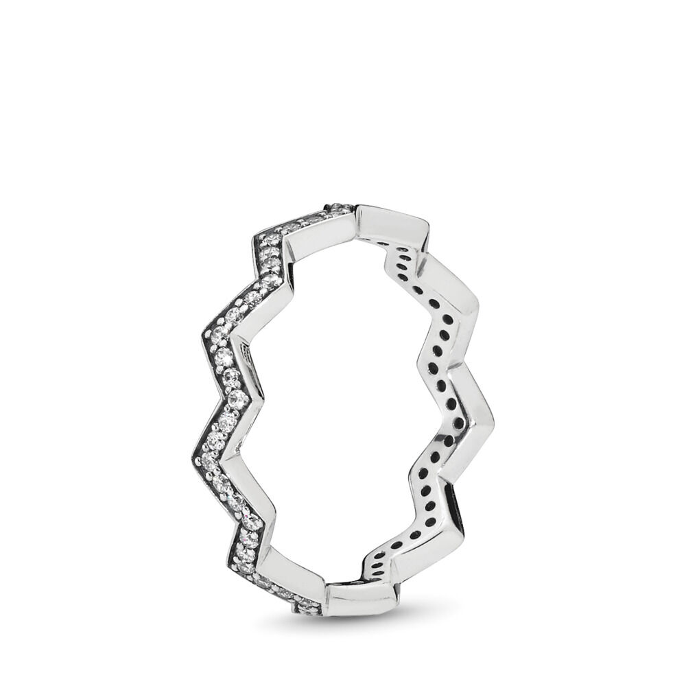 Shimmering Zigzag Ring - FINAL SALE 