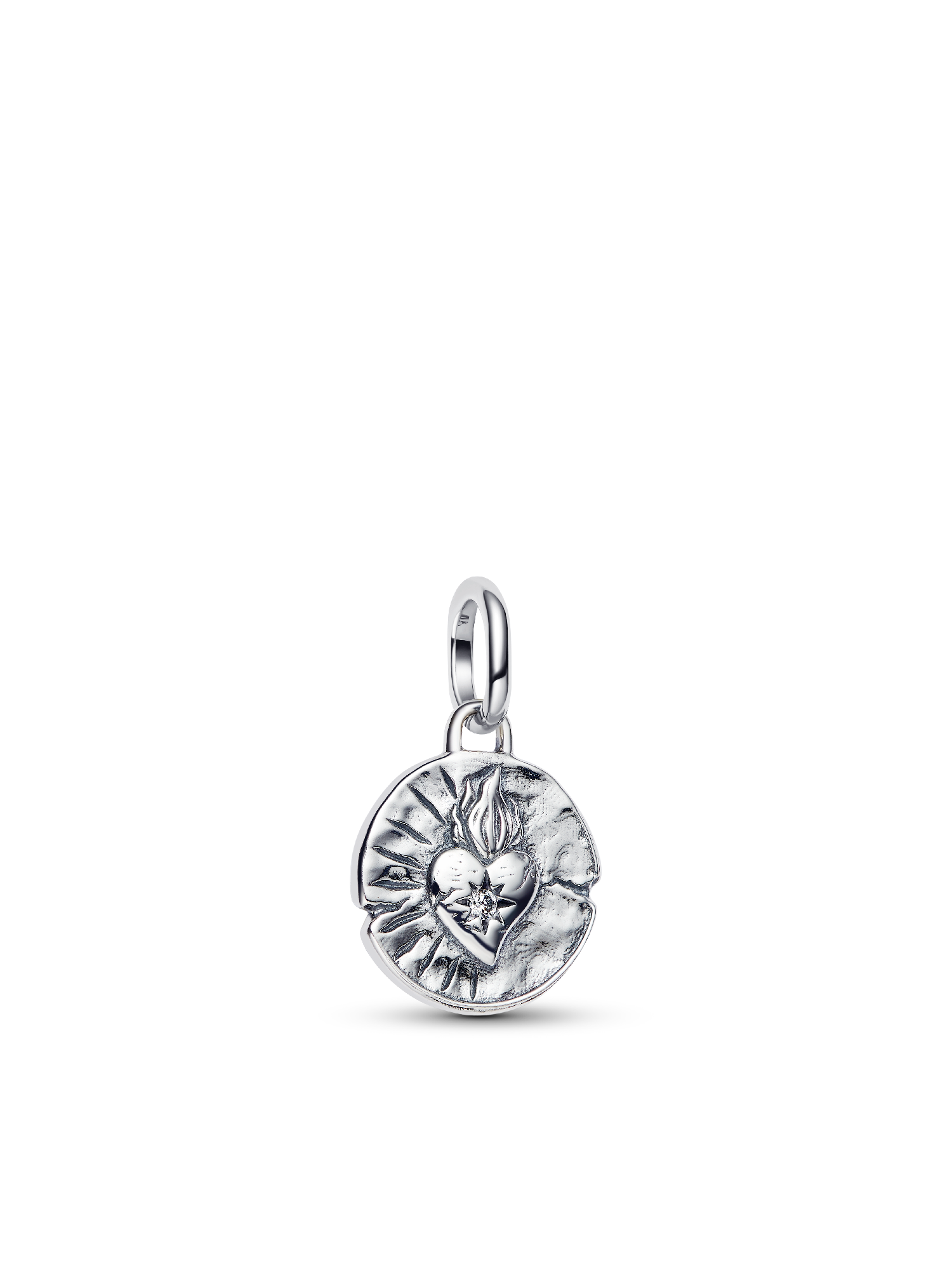 Heart Medallion Pendant Necklace