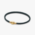Bracelet Cordon vert scintillant Bracelet Cordon vert scintillant