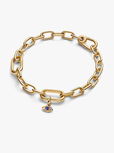 Mini charm-pendentif Mauvais œil bleu