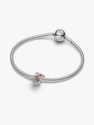 Gingerbread Man Openwork Charm