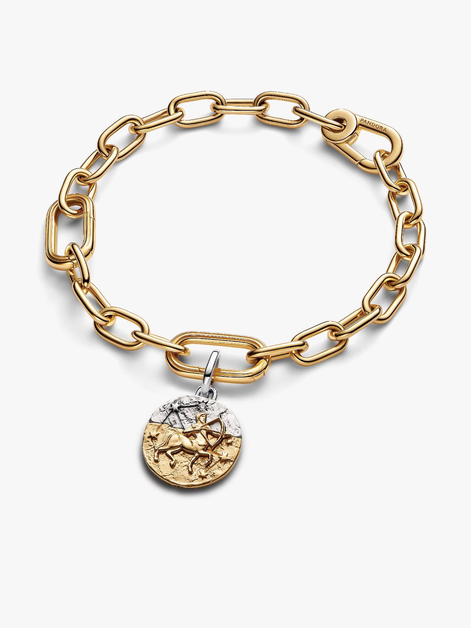 Sagittarius Medallion Charm Bracelet