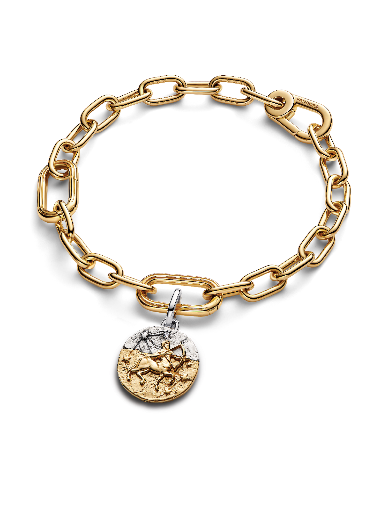 Sagittarius Medallion Charm Bracelet