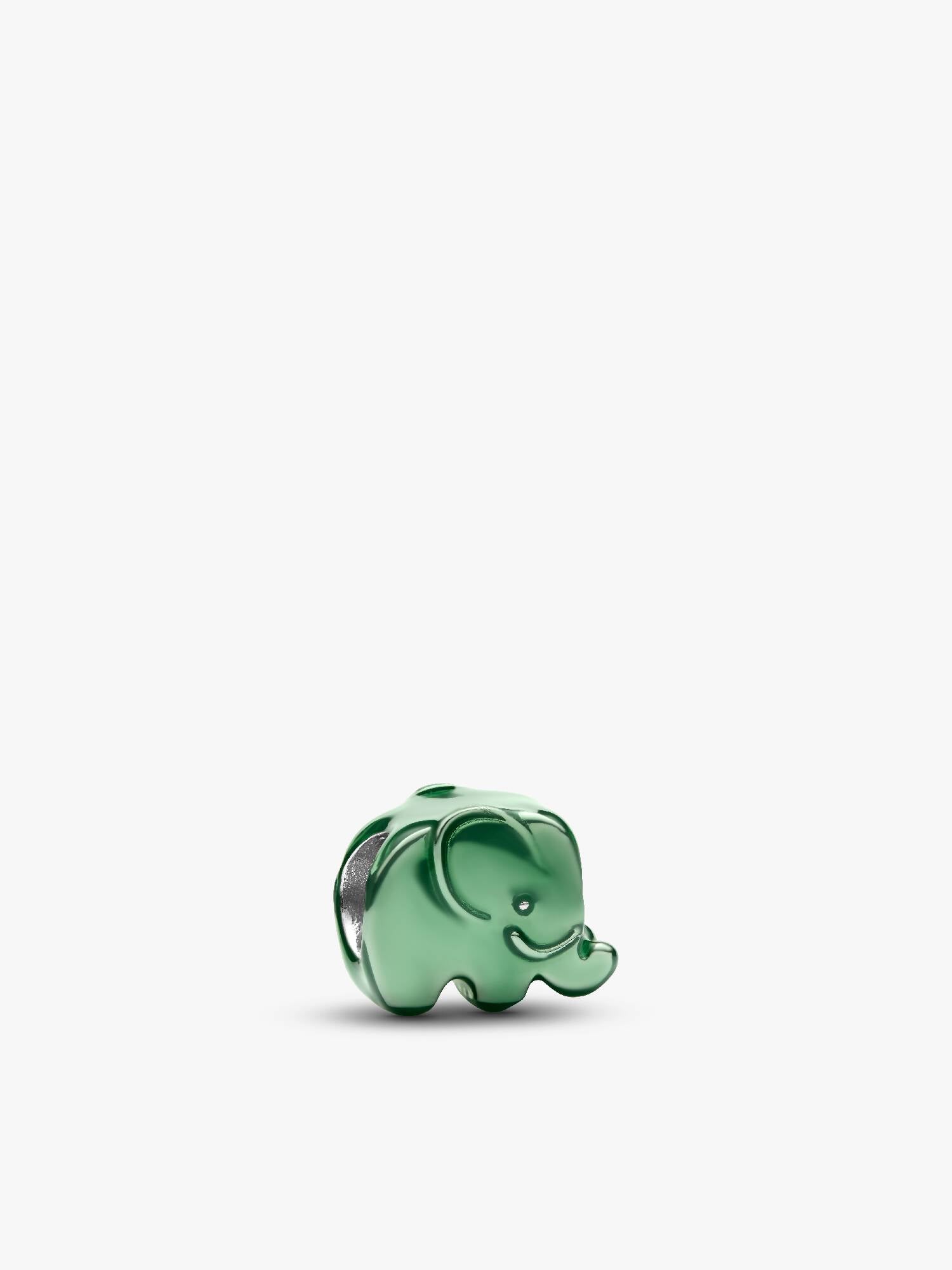 Mini charm Éléphant vert