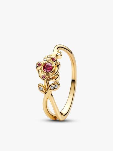 Ensemble de bague La Belle et la Bête de Disney