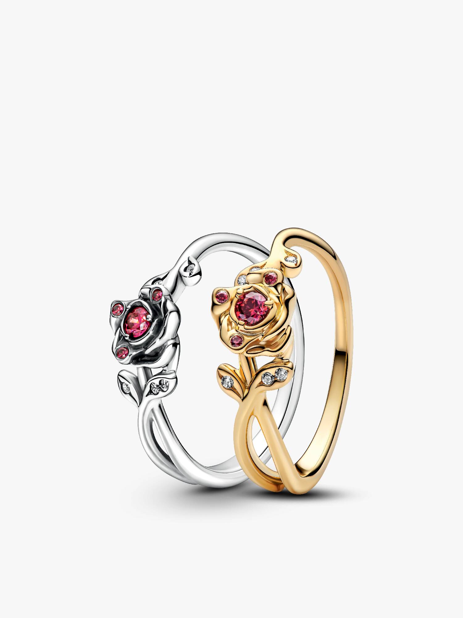 Disney Beauty and the Beast Ring Set