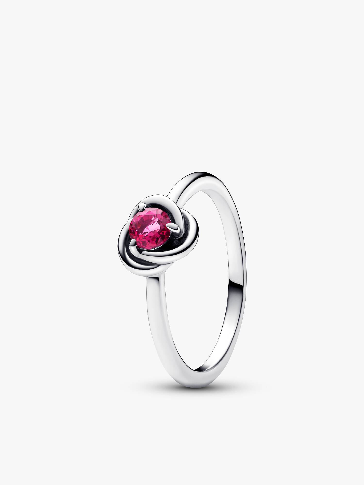 Bague Cercle éternel rose d'octobre
