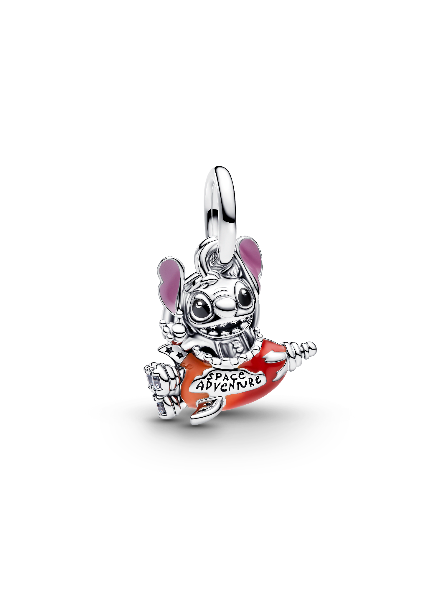 Charm-pendentif Fusée Stitch de Disney