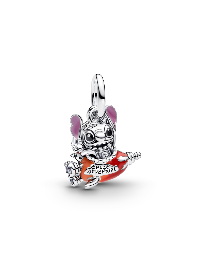 Charm-pendentif Fusée Stitch de Disney